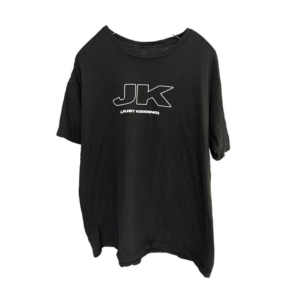 JoKoy men's XL double-sided t-shirt 2019 just kidding tour merch